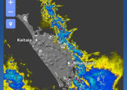 UPDATED 7pm: Tornado RIPS Through Mangawhai: Trees down, power out, roofs removed